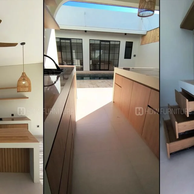 Kitchen Villa Ini Bikin Orang Lupa Sama Kolam Renangnya