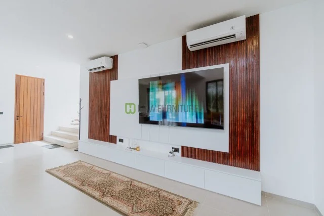 Custom Furniture TV Panel dan Cabinet Villa di Umalas Kuta Utara